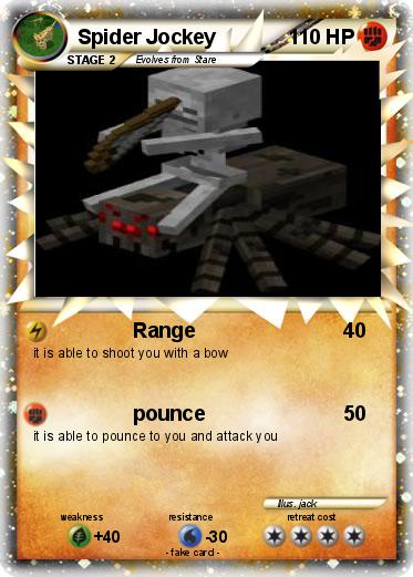 Pokemon Spider Jockey