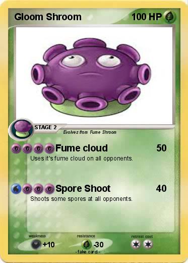 Pokemon Gloom Shroom
