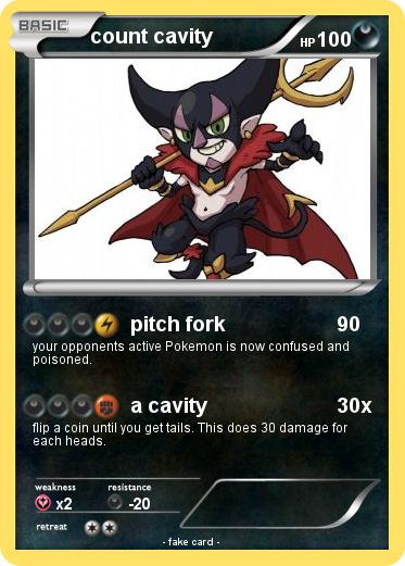 Pokemon count cavity