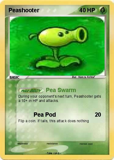 Pokemon Peashooter