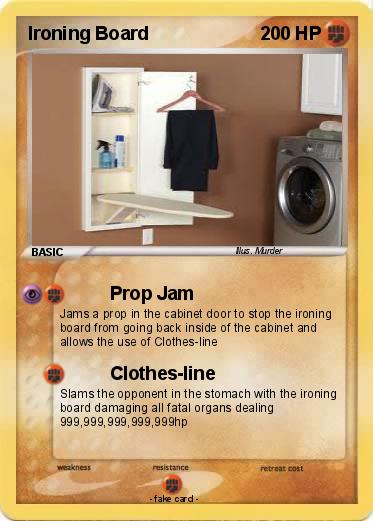 Pokemon Ironing Board