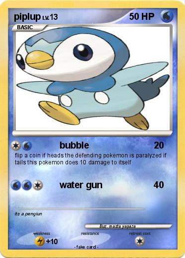 Pokemon piplup