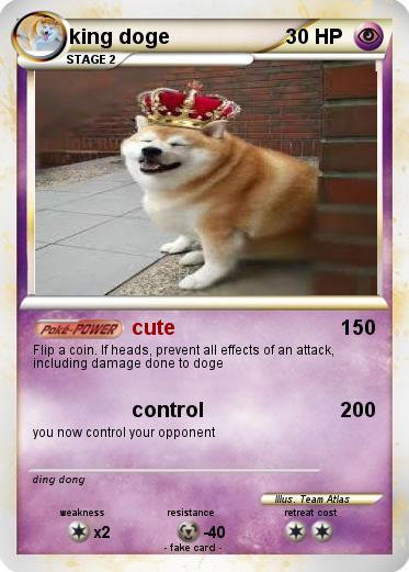 Pokemon king doge