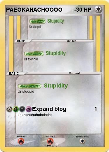 Pokemon PAEOKAHACHOOOO        -