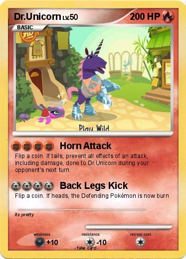 Pokemon Dr.Unicorn