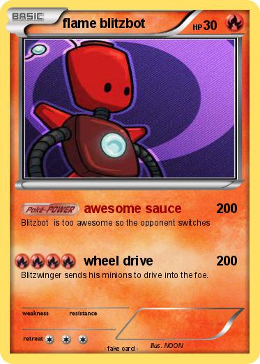 Pokemon flame blitzbot