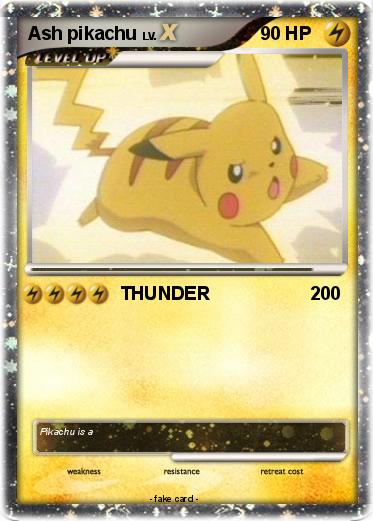 Pokemon Ash pikachu