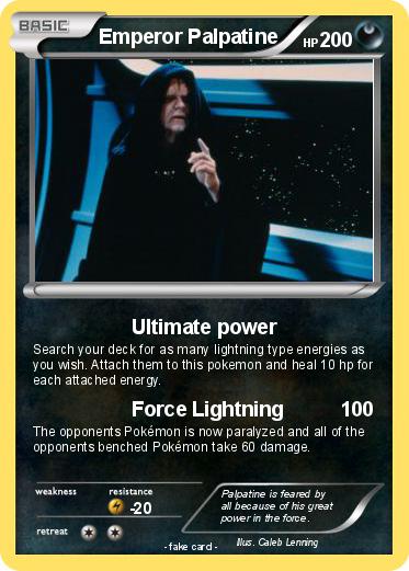 Pokemon Emperor Palpatine