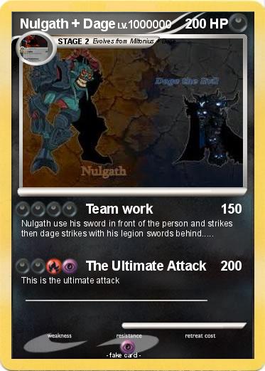 Pokemon Nulgath + Dage