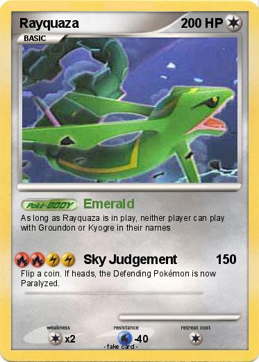 Pokemon Rayquaza