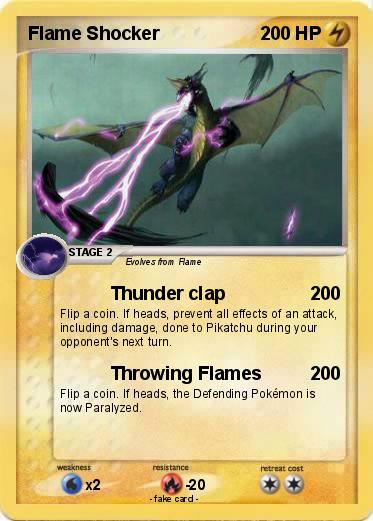 Pokemon Flame Shocker