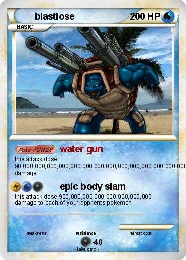 Pokemon blastiose