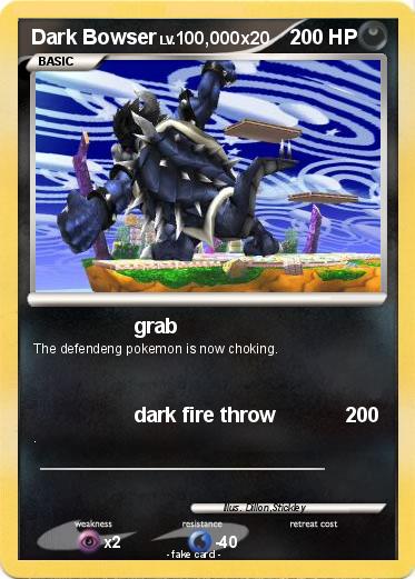 Pokemon Dark Bowser