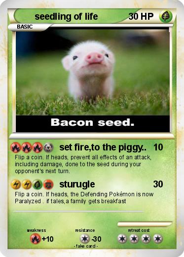 Pokemon seedling of life
