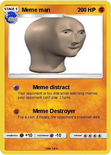 Pokemon Meme man