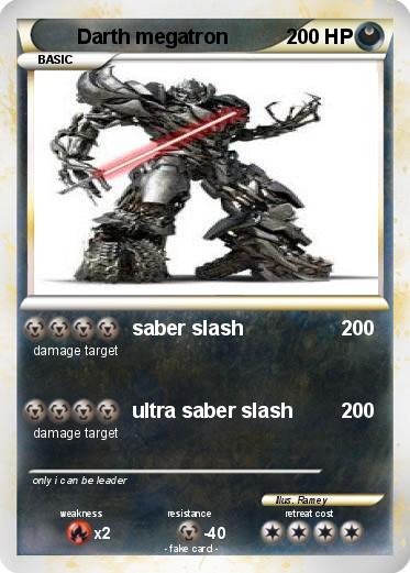 Pokemon Darth megatron