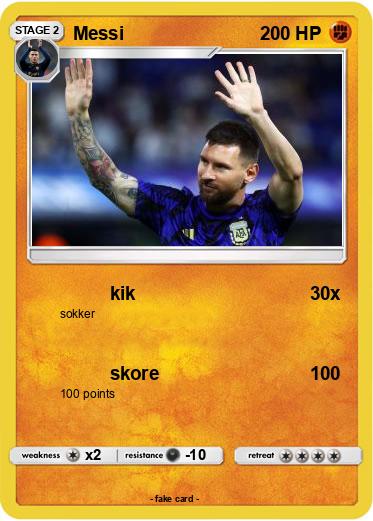Pokemon Messi