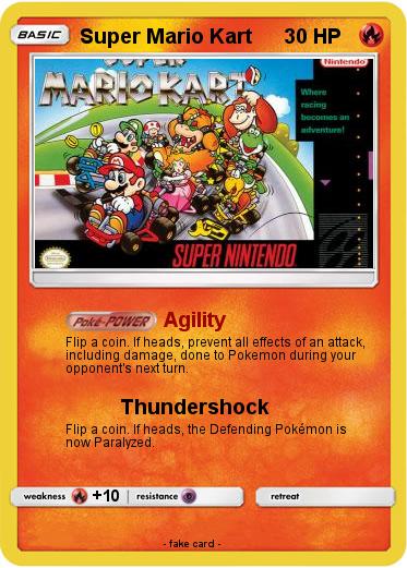 Pokemon Super Mario Kart