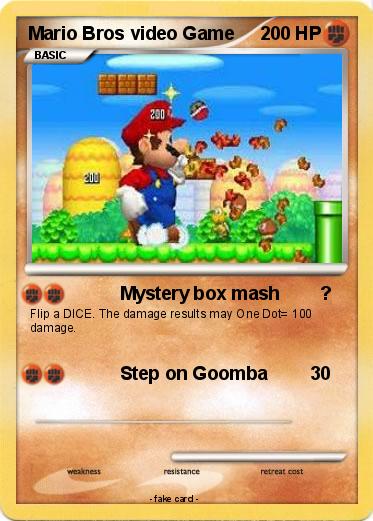 Pokemon Mario Bros video Game
