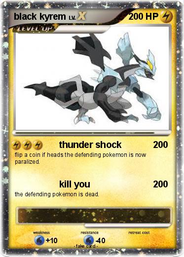 Pokemon black kyrem