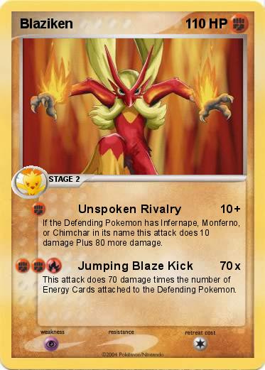 Pokemon Blaziken