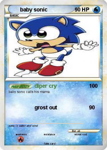 Pokemon baby sonic