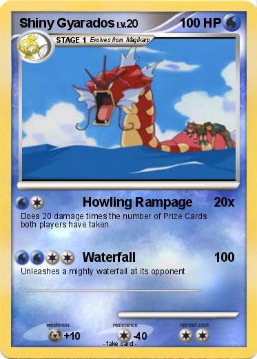 Pokemon Shiny Gyarados