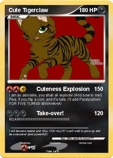 Pokemon Cute Tigerclaw