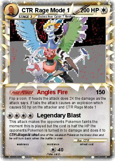 Pokemon CTR Rage Mode 1