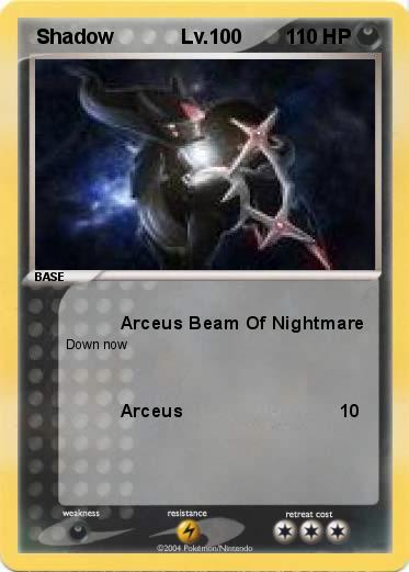 Pokemon  Shadow            Lv.100