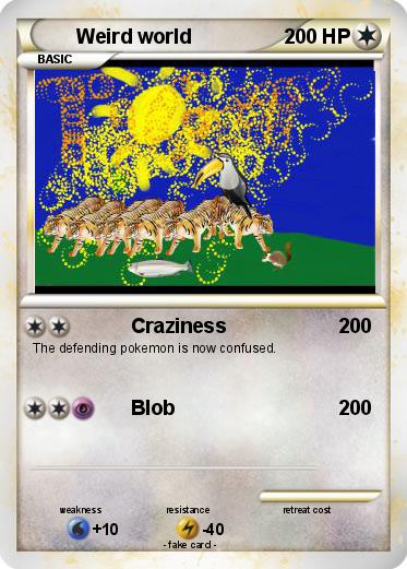 Pokemon Weird world