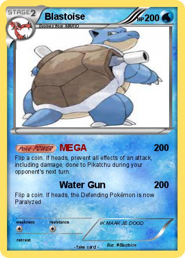 Pokemon Blastoise