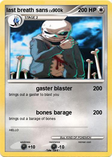 Pokemon last breath sans