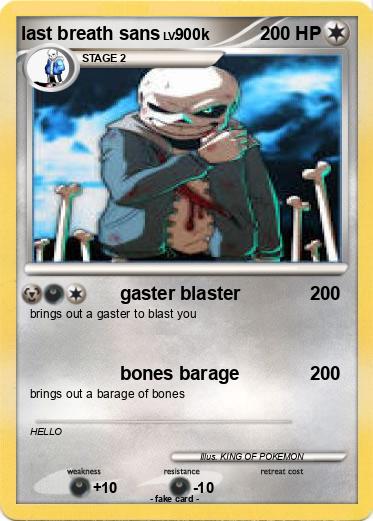 Pokemon last breath sans