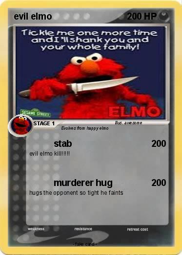 Pokemon evil elmo