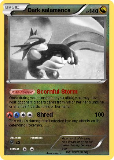 Pokemon Dark salamence