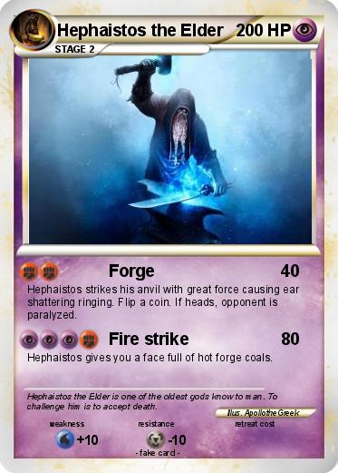 Pokemon Hephaistos the Elder