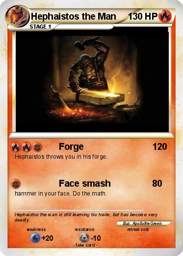Pokemon Hephaistos the Man