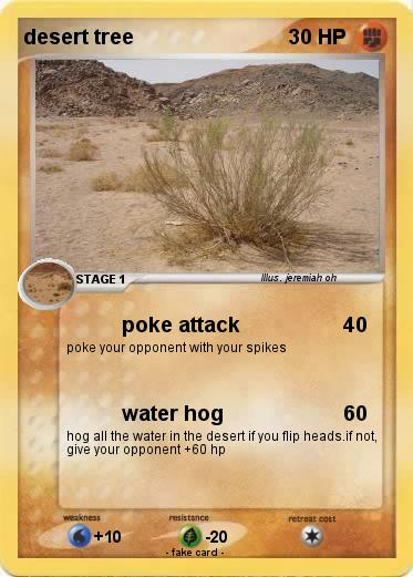 Pokemon desert tree