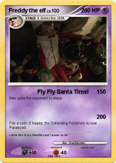Pokemon Freddy the elf