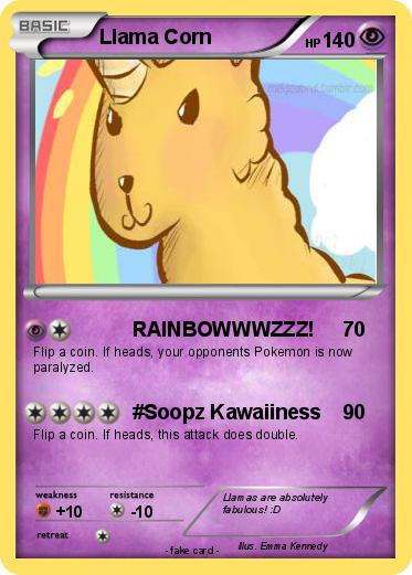Pokemon Llama Corn