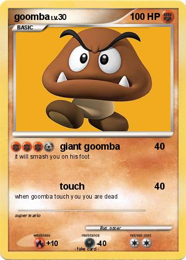 Pokemon goomba
