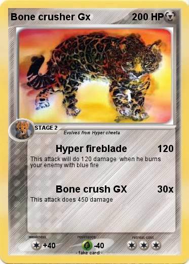 Pokemon Bone crusher Gx