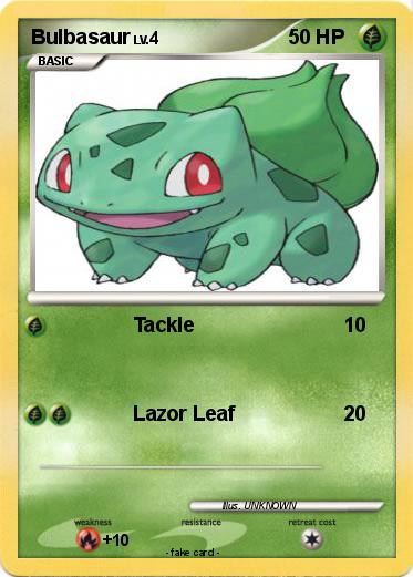 Pokemon Bulbasaur