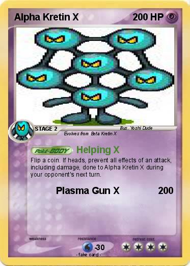 Pokemon Alpha Kretin X
