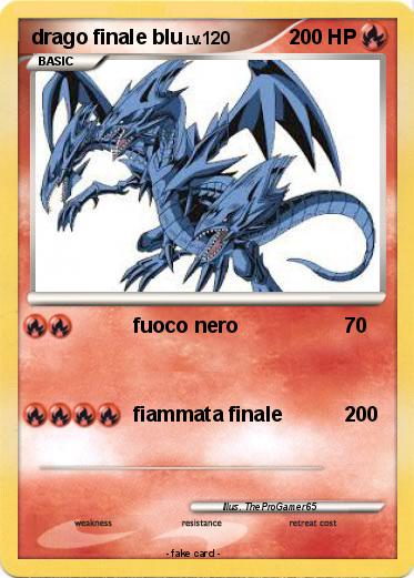 Pokemon drago finale blu
