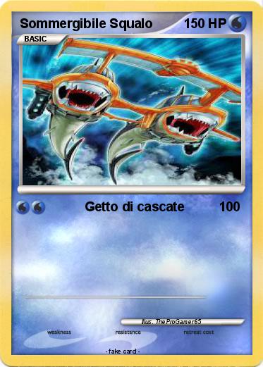 Pokemon Sommergibile Squalo