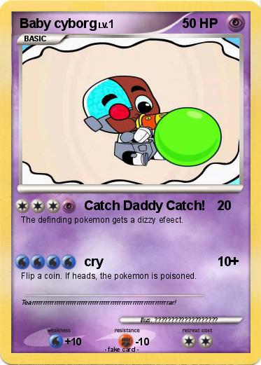 Pokemon Baby cyborg