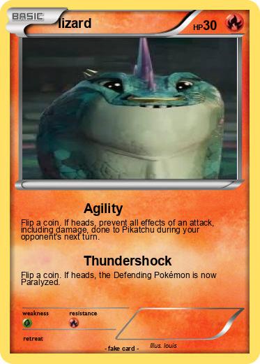 Pokemon lizard