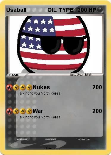 Pokemon Usaball              OIL TYPE